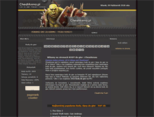 Tablet Screenshot of cheatarena.pl